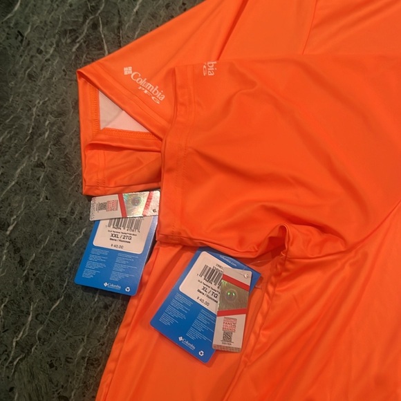 Columbia Tennessee Vols Scarlet Terminal Tackle Omni-Shade T-Shirt XXL / 2TG - Picture 5 of 13